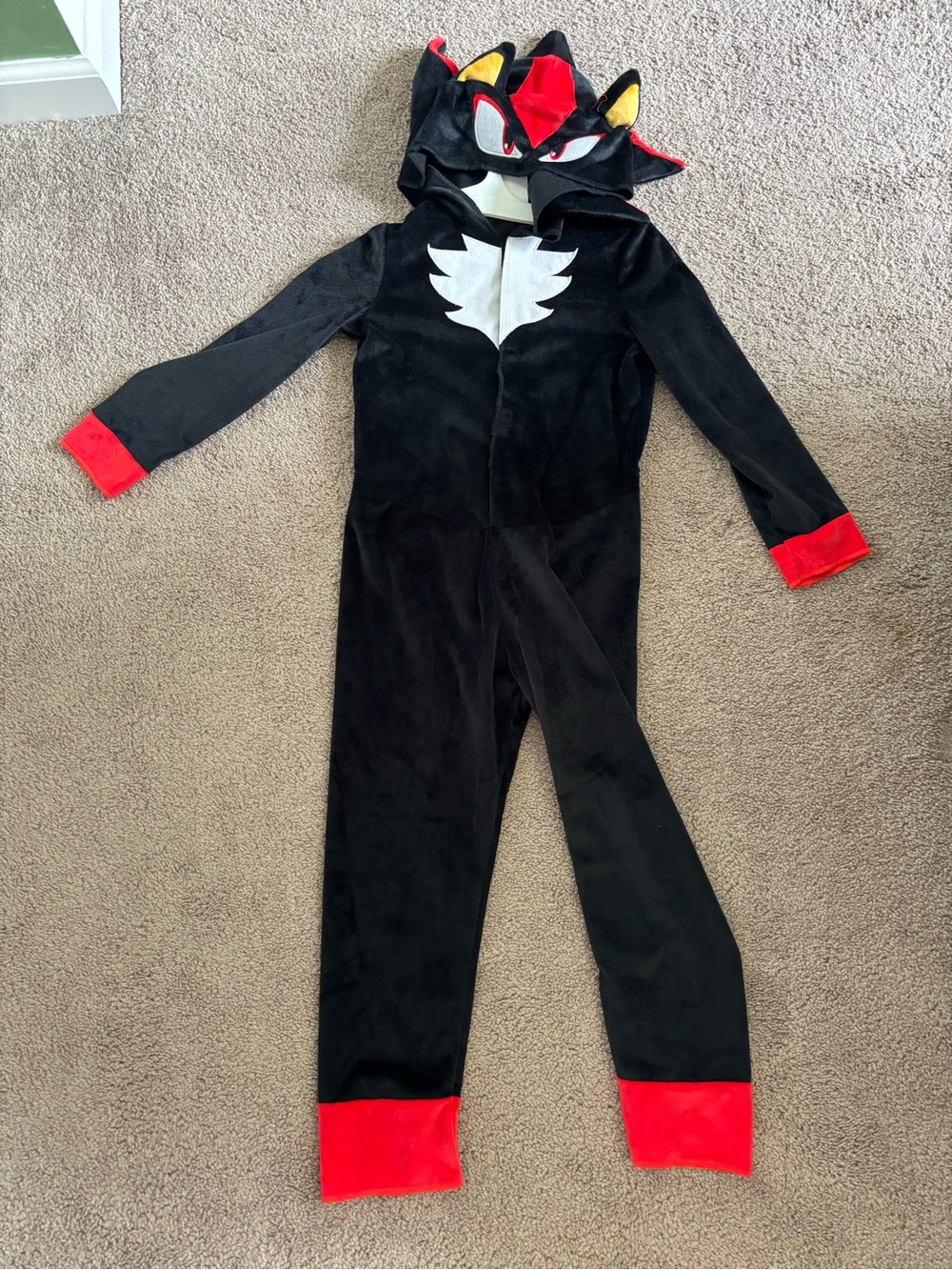 Target Black and Red Character Hooded Kids Costume Onesie